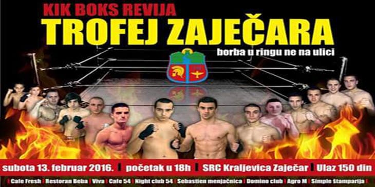 kik boks revija trofej zaječara
