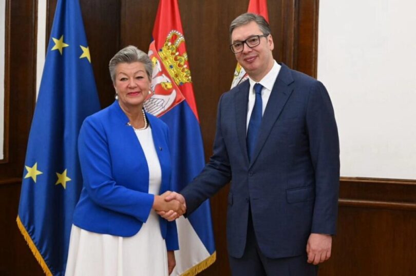 Vučič sa Johanson