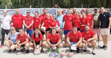 ekipa grljana seoske sportske igre