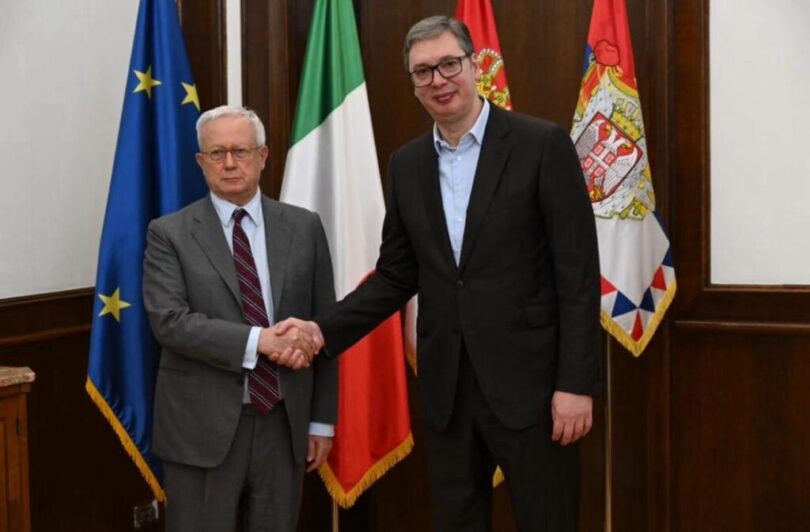 Vučić sa Đulijom Tremontijem