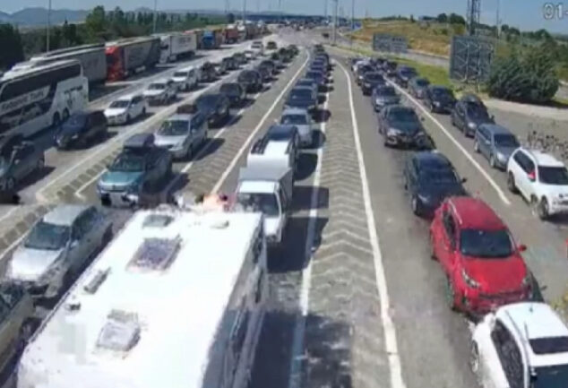 velike gužve na granicama/granični prelaz