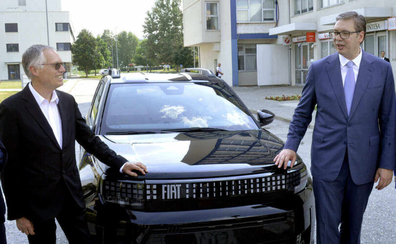 Vučić se provozao grande pandom