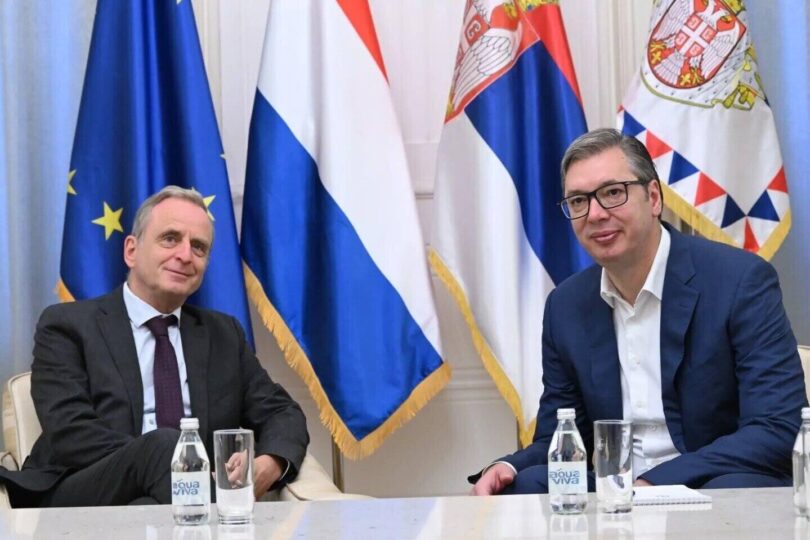 Vučić sa ambasadorom Holandije