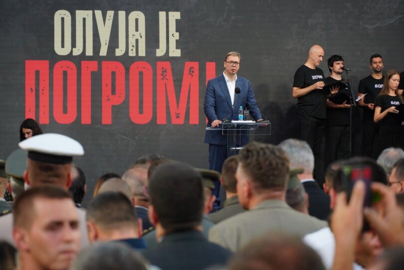 obraćanje Vučiča u Loznici