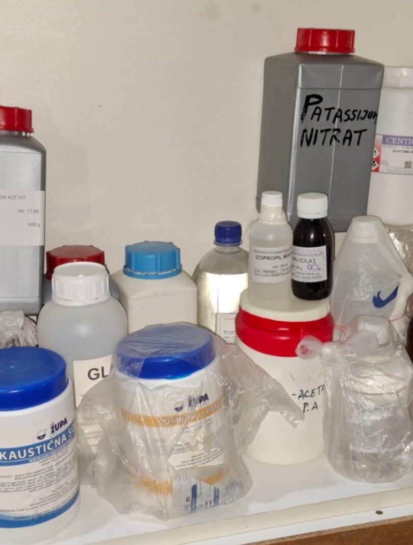 laboratorija za proizvodnju metamfetamina u Boru