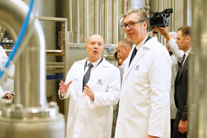 Vučić u Aranđelovcu - otvoreno novih 100 radnih mesta