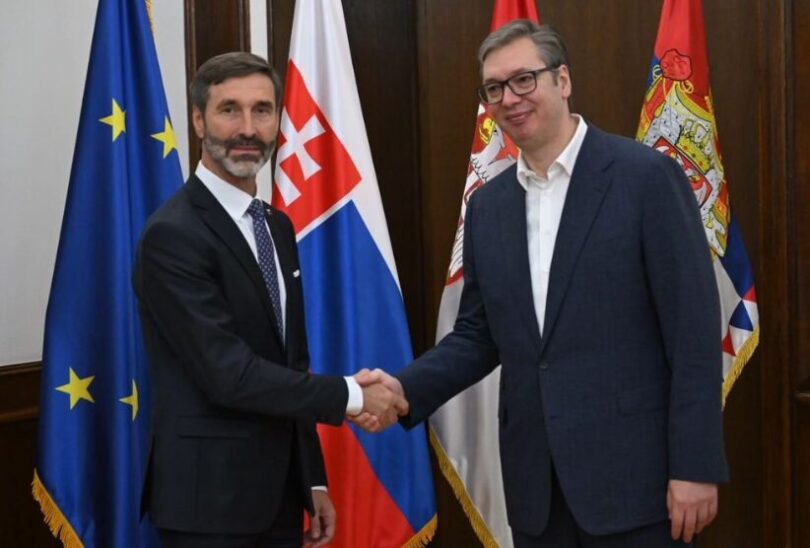 Predsednik Vučić sa šefom slovačke diplomatije