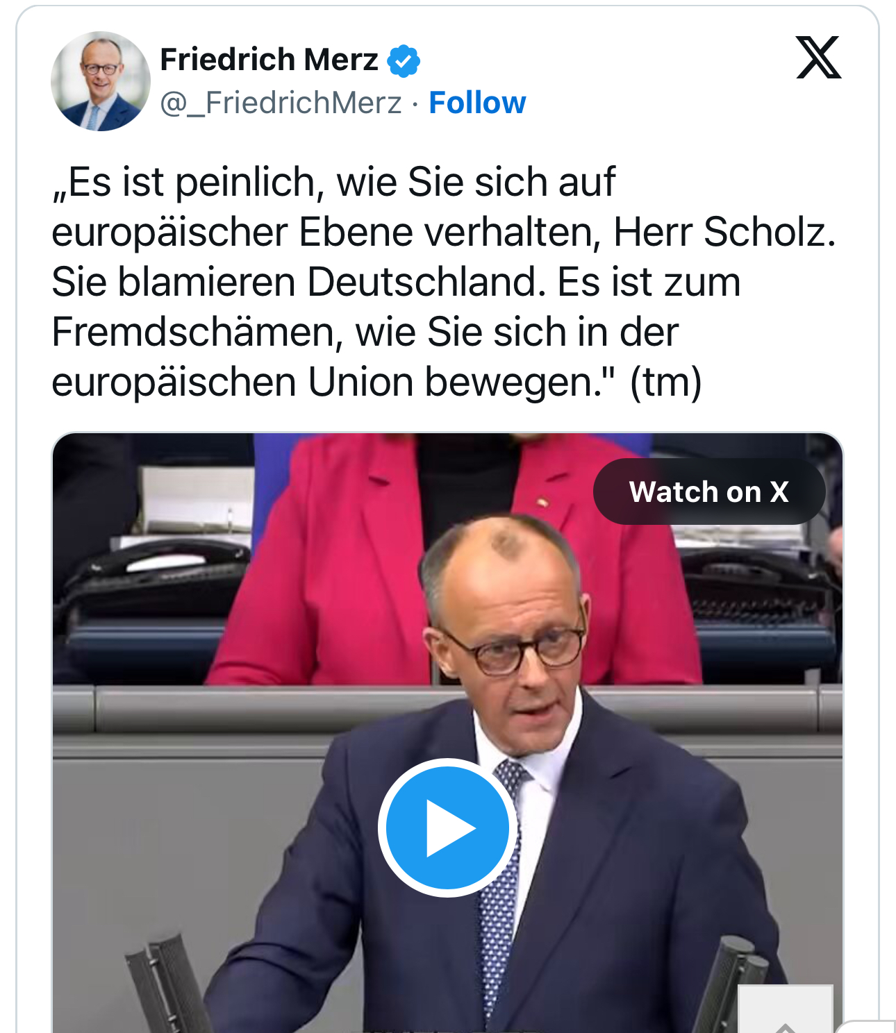 Evropa na kolenima Foto:printscreen/x