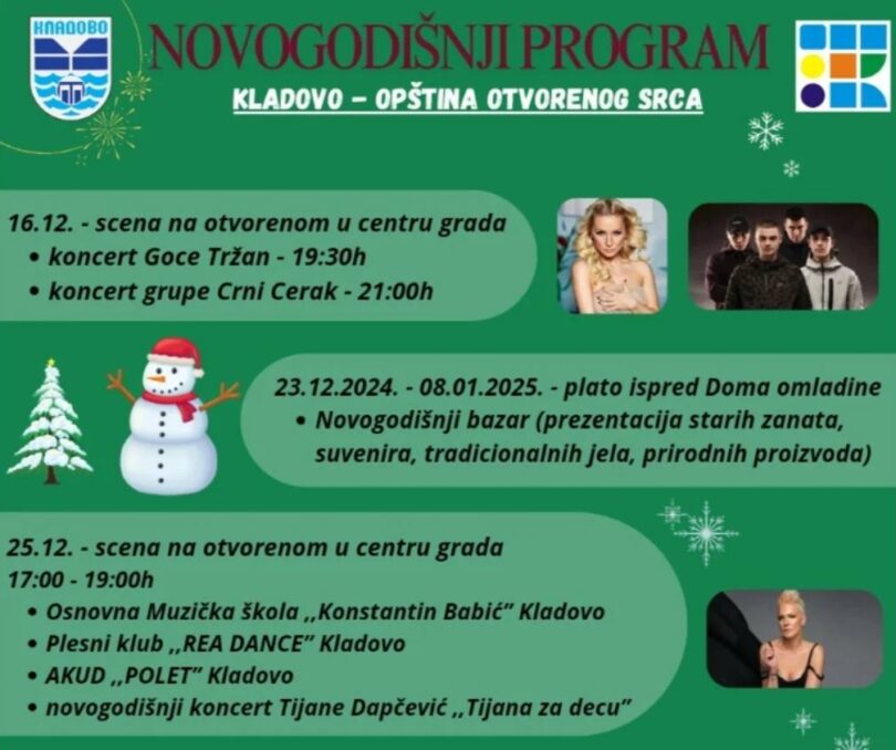 novogodišnji program