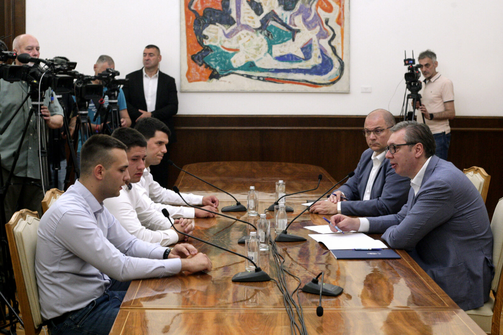 Vučić sa studentima