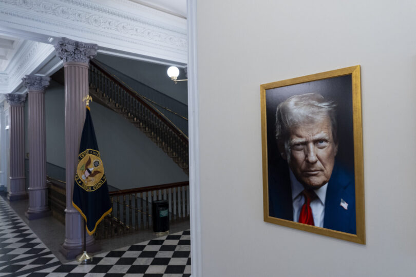 Portret Donalda Trampa