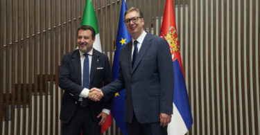 Vučić Salvini sastanak