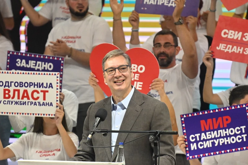 Photo credit: Tanjug/Aleksandar Vučić
