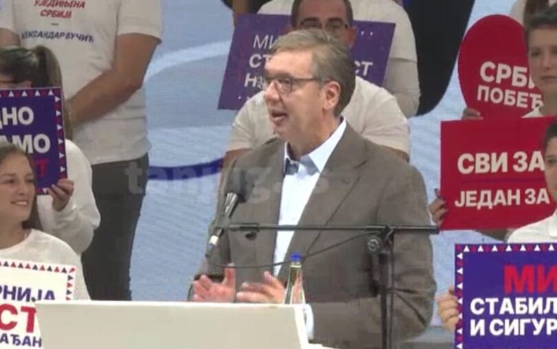 Photo credit: Tanjug/Aleksandar Vučić